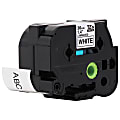 Brother® P-Touch TZe-M261 Label Tape, 1-7/16" x 26-1/4', Black/Matte White 1 thumbnail image
