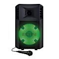 ION Power Glow 300 Portable Bluetooth Party System Speaker with Lights, Microphone, and Stereo-Link POWERGLOW300XUS