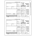 ComplyRight™ 1099-MISC Tax Forms, Recipient Copy B, 2-Up, Laser, 8-1/2" x 11", Pack Of 2000 Forms 1 thumbnail image