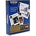 Brother Multi-Use Paper, Letter Size (8 1/2" x 11"), Ream Of 500 Sheets