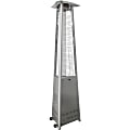 Hanover 12310 Watts Propane Patio Heater, 84"H x 7.6"W, Stainless Steel