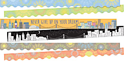 Barker Creek Double-Sided Border Strips, City Views, Set Of 38 Strips 1 thumbnail image