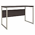 Bush® Business Furniture Hybrid 48"W x 24"D Computer Table Desk With Metal Legs, Storm Gray, Standard Delivery 1 thumbnail image