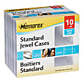 Memorex® CD Jewel Cases, Standard Size, Clear, Pack Of 10 1 thumbnail image