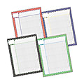 Barker Creek® Chart Set, Incentive Chevron Nautical, 17" x 22", Grades Pre-K+, Pack Of 4 1 thumbnail image