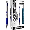 Zebra Pen F-301 Stainless Steel Ballpoint Pens - Fine Pen Point - 0.7 mm Pen Point Size - Refillable - 27120 1 thumbnail image