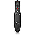 SIIG, Inc 2.4GHz RF Wireless Presenter - Wireless - 33 ft - Radio Frequency - 2.40 GHz - Black - 1 Pack - USB - 5 Button(s) - Symmetrical - 2