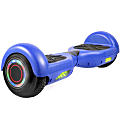 AOB Hoverboard With Bluetooth® Speakers, 7”H x 27”W x 7-5/16”D, Blue 1 thumbnail image