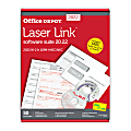 Office Depot® Brand W-2/1099 Laser Form Sets And Envelopes With Software, 6-Part/4-Part, 8-1/2" x 11", Pack Of 50 Form Sets