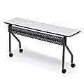 Iceberg OfficeWorks™ Mobile Training Table, Rectangle, Gray 1 thumbnail image