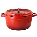 Crock-Pot Edmound Aluminum 5-Quart Dutch Oven, Red 1 thumbnail image