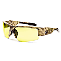 Ergodyne Skullerz® Safety Glasses, Dagr, Kryptek Highlander Frame, Yellow Lens