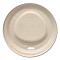 World Centric® Fiber Lids For Cups, Fits 10 Oz To 20 Oz Cups, Natural, Pack Of 1,000 Lids