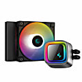 DeepCool Premium Liquid CPU Cooler With 120mm Radiator, 1-1/16”H x 4-3/4”W x 6-5/16”D, Black 1 thumbnail image