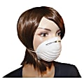 ProGuard Disposable Nontoxic Dust Mask - Pollen, Dust, Grass Protection - Polypropylene - White - Disposable, Elastic Band - 50 / Box