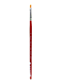 Silver Brush Golden Natural Series Paint Brush 2002S, Size 2, Bright, Natural and Synthetic Blend, Red 1 thumbnail image
