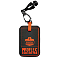 Ergodyne ProFlex Kneeling Pad, With Handle/Carabiner, 1"H x 4"W x 6"D, Black, 365