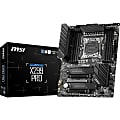 MSI X299 Desktop Motherboard - Intel X299 Chipset - Socket R4 LGA-2066 - Intel Optane Memory Ready - ATX - 256 GB DDR4 SDRAM Maximum RAM - UDIMM, DIMM - 8 x Memory Slots - Gigabit Ethernet - 6 x SATA Interfaces 1 thumbnail image