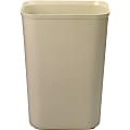 Rubbermaid Commercial 40 QT Fire-Resistant Wastebaskets - 10 gal Capacity - Rust Resistant, Long Lasting, Dent Resistant - 20" Height x 11.3" Width x 15" Depth - Fiberglass - Beige - 4 / Carton 1 thumbnail image