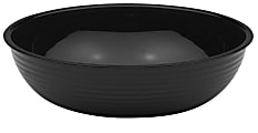 Cambro Camwear Round Ribbed Bowls, 15", Black, Set Of 4 Bowls 1 thumbnail image