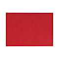 LUX Mini Flat Cards, #17, 2 9/16" x 3 9/16", Ruby Red, Pack Of 250