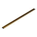Unger® GoldenClip® Brass Channel With Rubber Blade And Clip, Black 1 thumbnail image