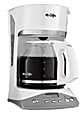 Mr. Coffee 12-Cup Programmable Coffee Maker, White