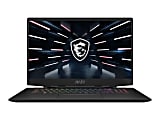 MSI Stealth GS77 Stealth GS77 12UGS-041 17.3" Gaming Notebook - Intel Core i7 i7-12700H (14 Core) 1.70 GHz - 32 GB RAM - 1 TB SSD - Core Black - Windows 11 Home - NVIDIA GeForce RTX 3070 Ti with 8 GB