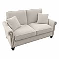 Bush® Furniture Coventry 61"W Loveseat, Light Beige, Standard Delivery 1 thumbnail image