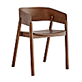 Eurostyle Blaise Wood Armchair, Walnut