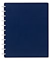 TUL® Discbound Notebook, Letter Size, Soft Touch Cover, Navy