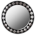 Kenroy Home Wall Mirror, Rhombus, 35"H x 35"W x 2"D, Espresso 1 thumbnail image