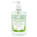 Highmark® Hand Sanitizer With Aloe, Floral Scent, 8 Oz, Green