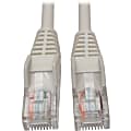 Tripp Lite Cat5e 350 MHz Snagless Molded (UTP) Ethernet Cable (RJ45 M/M) PoE White 5 ft. (1.52 m) - Category 5e for Network Device, Router, Switch, Printer, Server - 128 MB/s - Patch Cable - 5 ft - 1 x RJ-45 Male Network - 1 x RJ-45 Male Network