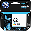 HP 62 Tri-Color Ink Cartridge, C2P06AN 1 thumbnail image