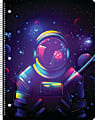 Eccolo Lena + Liam BTS Notebook, 8-1/2" x 11", 1 Subject, College Rule, 80 Sheets, Astronauts 1 thumbnail image