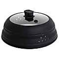 Better Houseware Collapsible Microwave Food Cover, Black 1 thumbnail image