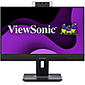 ViewSonic VG2457V 24 Inch 1080p Video Conference Docking Monitor with Windows Hello Compatible IR Webcam, Advanced Ergonomics, and 90W USB C for Home and Office - 23.8" Viewable - In-plane Switching (IPS) Technology - LED Backlight - 1920 x 1080