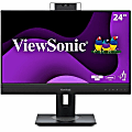 ViewSonic VG2457V 24 Inch 1080p Video Conference Docking Monitor with Windows Hello Compatible IR Webcam, Advanced Ergonomics, and 90W USB C 1 thumbnail image