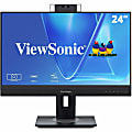 ViewSonic VG2457V 24 Inch 1080p Video Conference Docking Monitor with Windows Hello Compatible IR Webcam, Advanced Ergonomics, and 90W USB C 1 thumbnail image