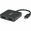 Plugable USB C to HDMI Adapter for Dual Monitors 4K 60Hz, Driverless - USBCMSTH2 1 thumbnail image