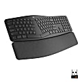 Logitech ERGO K860 Wireless Ergonomic Keyboard - Split Keyboard, Wrist Rest, Natural Typing, Stain-Resistant Fabric