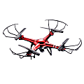 Propel RC Cloud Rider HD Stunt Drone Quadrocopter, Red/Chrome 1 thumbnail image