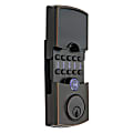 Array By Hampton Barrington 1.5 Smart Wi-Fi Connected Door Lock, 11”H x 8-1/2”W x 4-1/8”D, Tuscan Bronze