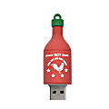 Digital Energy World USB 2.0 Flash Drive, 16GB, Sriracha, DEX8-1057