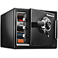Sentry Safe Large Fire/Water Safe - Combination Lock - Water Resistant, Fire Resistant - Overall Size 13" x 16" x 19" - Black