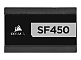 Corsair SF Series SF450 - 450 Watt 80 PLUS Platinum Certified High Performance SFX PSU - Internal - 120 V AC, 230 V AC Input - 3.3 V DC @ 15 A, 5 V DC @ 20 A, 12 V DC @ 37.5 A, 5 V DC @ 2.5 A, 12 V DC @ 300 mA Output 1 thumbnail image