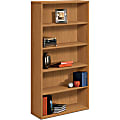 HON® 10500 71"H 5-Shelf Bookcase, Harvest Cherry