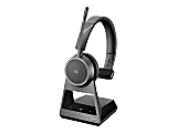 Poly Voyager 4210 Office - For Microsoft Teams - 2-way base Office Series - headset - on-ear - Bluetooth - wireless - USB - Certified for Microsoft Teams 1 thumbnail image