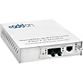 AddOn 10/100Base-TX(RJ-45) to 100Base-LX(ST) SMF 1310nm 20km Managed Media Converter - 100% compatible and guaranteed to work